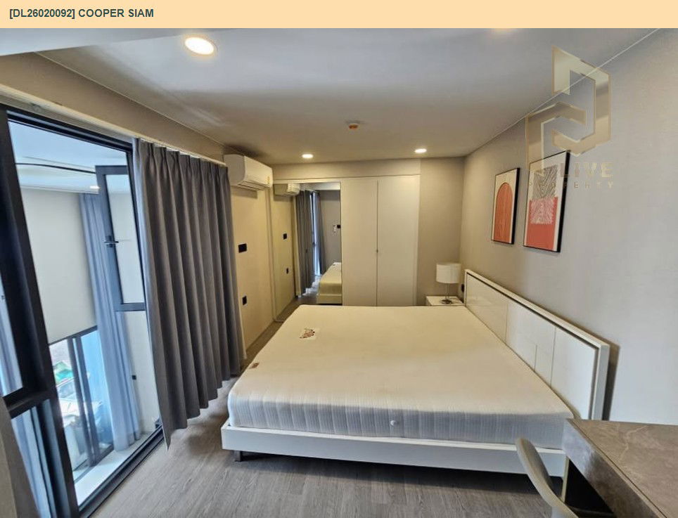 รูป DL26020092 ให้เช่าคอนโด คูเปอร์ สยาม (Cooper Siam) ใกล้ BTS สนามกีฬาแห่งชาติ พร้อมเข้าอยู่ โทรด่วน 0656133286 LineID @534wlwof - รูปที่ 3/8