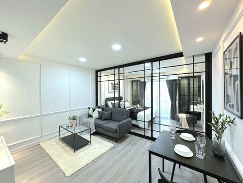 คอนโดใกล้รถไฟฟ้า ป.ธนา ทาวเวอร์ 2 แต่งครบจบแล้ว