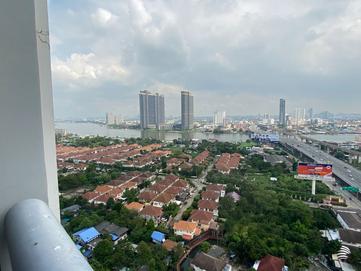 รูป 💥ให้เช่า วิว แม่น้ำ  โครงการริชพาร์คเจ้าพระยา ติด MRT ไทรม้า 60ม.💥 - รูปที่ 7/7