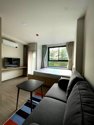 Condos for rent Ratwinit Bangkaeo School  : For Rent Condo THE MUVE BANGNA Building B, Floor 3,Studio, Room size 25 sqm