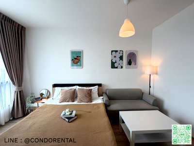 คอนโดให้เช่า :  The Rich Rama 9 - Srinakarin ห้องสวย ราคาดี สอบถามเพิ่มเติมได้ที่ Line @condorental