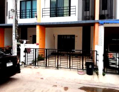 ทาวน์โฮม ม.เทคโนโลยีพระจอมเกล้าธนบุรี บางขุนเทียน : K02754 ขายทาวน์เฮาส์ โครงการสุขสำราญ ตำบลบ้านคลองสวน อำเภอพระสมุทรเจดีย์ สมุทรปราการ