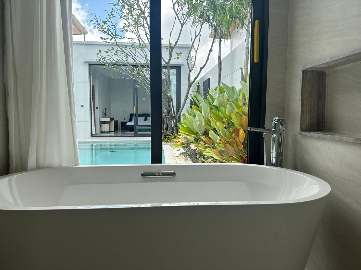 รูป พูลวิลล่าส่วนตัวใหม่ ให้เช่า – Mouana Residence เกาะแก้ว 📍 ทำเล: เกาะแก้ว  ✅ พร้อมเข้าอยู่  - รูปที่ 3/15