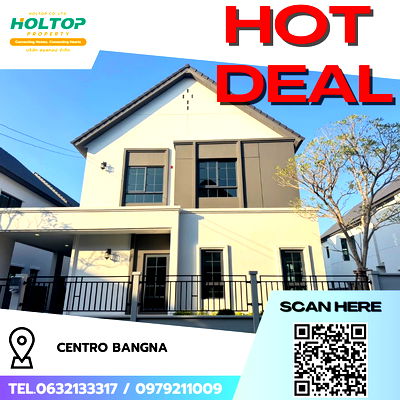 Houses for rent : #R9171 🎉 040269 House for Rent at Centro Bangna