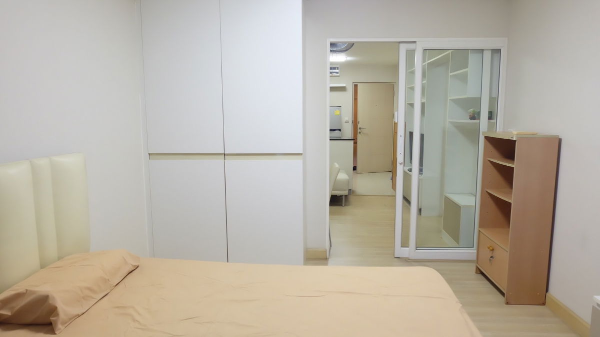 รูป ให้เช่าห้อง 2 ห้องนอน ขนาด 50.4 ตร.ม ชั้น 18  ตึกเอ  วิวทิศตะวันออก ห้องสวย เฟอร์ครบ  เอ็มโซไซตี้คอนโดเมืองทองธานี ราคาเช่า 11,000/เดือน  - รูปที่ 8/20