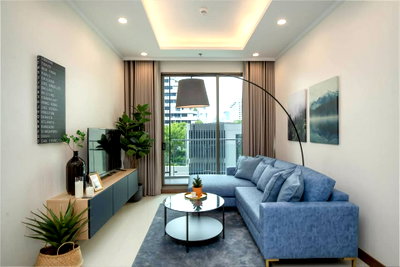 Condos for rent : PFD-07913 For rent Supalai Oriental Sukhumvit 39 near BTS Phrom Phong, 2 bedrooms, 72.5 sq m., Building C, corner room.