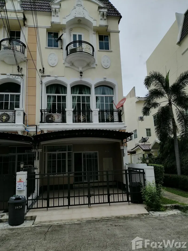 ทาวน์โฮมให้เช่า : ทาวน์เฮ้าส์ให้เช่า 3 ห้องนอน ในโครงการ เพอร์เฟค มาสเตอร์พีซ พระราม 9 634606