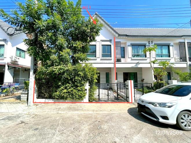 รูป ทาวน์เฮ้าส์ สำหรับขาย โมดิ วิลล่า ทาวน์โฮม บางนา บางเสาธง บางเสาธง สมุทรปราการ - รูปที่ 1/14