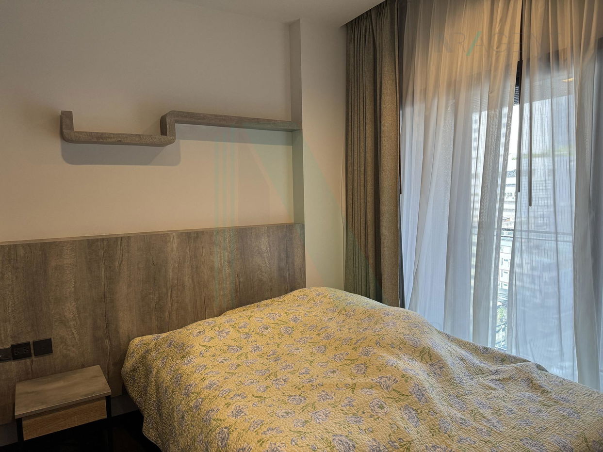 รูป ให้เช่าคอนโด เดอะ ไลน์ อโศก-รัชดา อาคาร 1 ชั้น 11 1 ห้องนอน ขนาด 34 ตรม ใกล้ ฟอร์จูนทาวน์ - รูปที่ 2/8