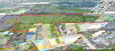 ขายที่สร้างโรงงานทุกประเภท 66 ไร่ สีม่วง สมุทรสาคร พื้นที่กว้างด้านใน เทรลเลอร์สะดวก ระบายก็สะดวก – KK1949S