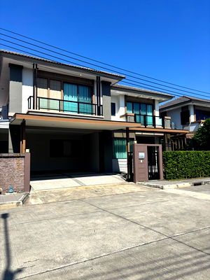 บ้านเดี่ยวให้เช่า : ให้เช่า บ้านใหม่ ภัสสร บางนา-วงแหวน (60 ตร.ว.) 4 นอน 4 น้ำ ใกล้สุวรรณภูมิ