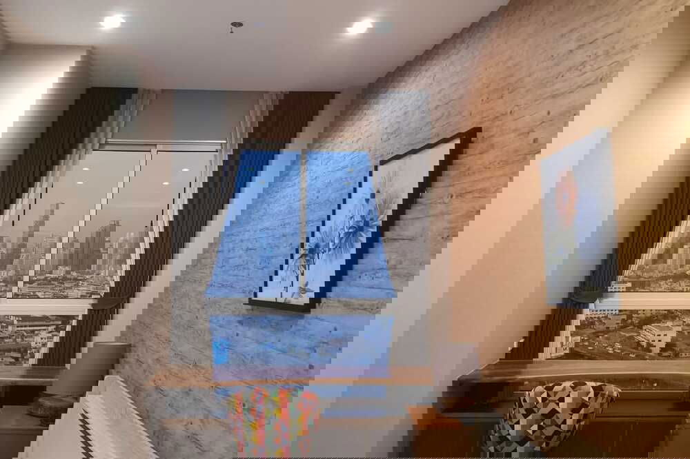 รูป สำหรับขาย- เช่า !! วิวเมือง !! 🔥 Code C20241200049...Supalai Lite Sathorn Charoenrat, 1 นอน, 1 น้ำ, ชั้นสูง 18++, แต่งครบ, ราคาพิเศษ!!📣📣 - รูปที่ 4/6