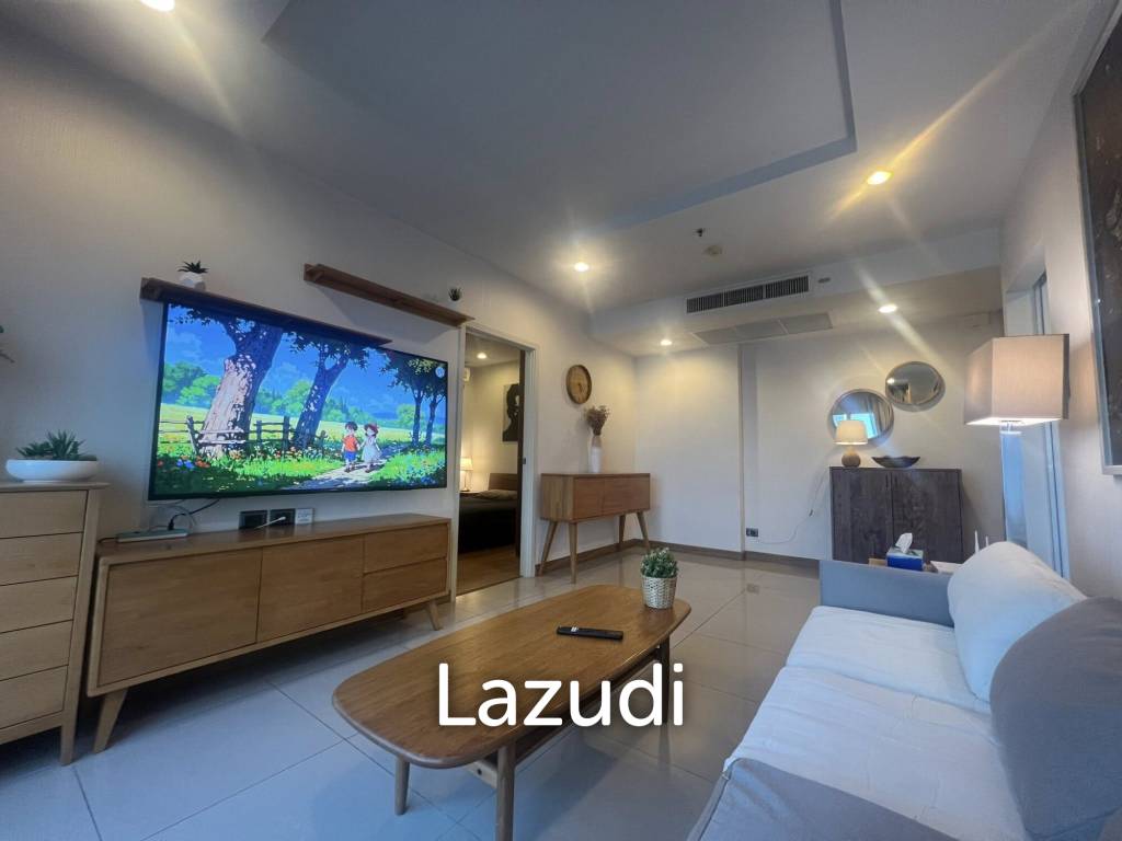 รูป 46.0 ตร.ม.  1 ห้องนอน  1 ห้องน้ำ คอนโดสำหรับ เช่าใน ห้วยขวาง - รูปที่ 2/12