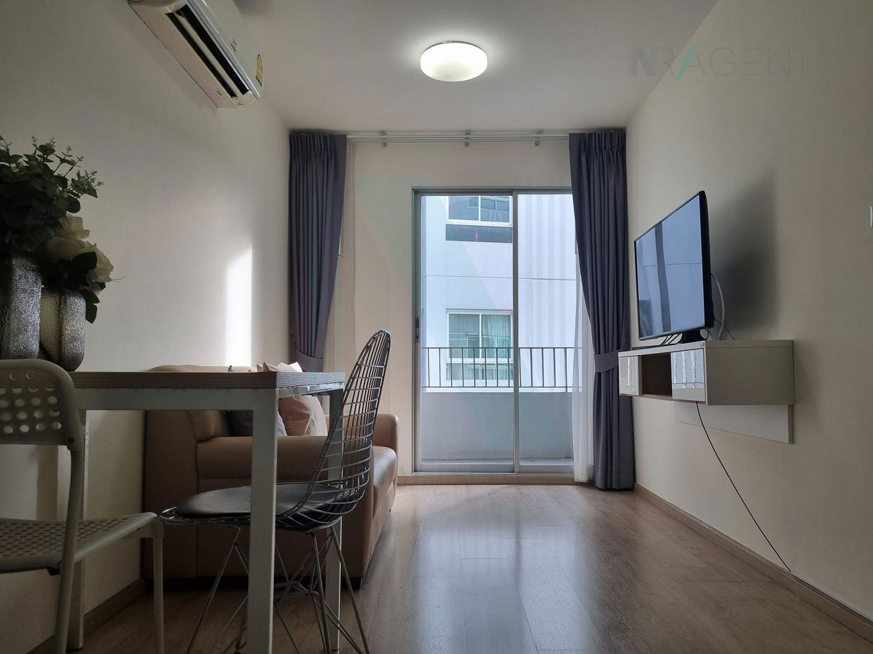 รูป ให้เช่าคอนโด เอลลิโอ เดล เรย์ อาคาร H ชั้น 6 1 ห้องนอน ขนาด 34.00 ตรม ใกล้ โรงเรียนพูนสิน - รูปที่ 2/8