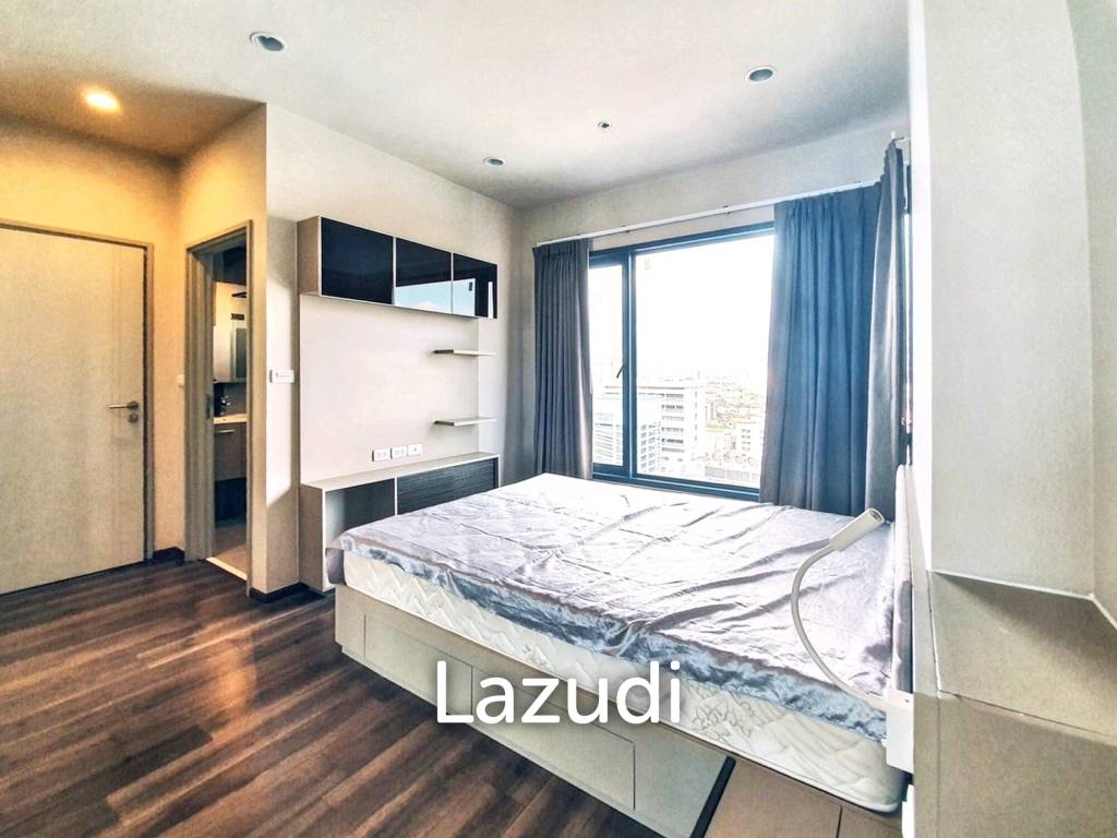 รูป 41 sqm 1 Bedroom Condo Onyx Phaholyothin Phaya Thai High Floor City View - รูปที่ 9/12