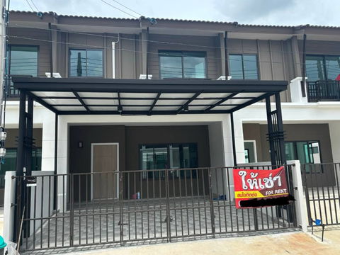 ให้เช่า ทาวน์โฮมขนาดใหญ่ หมู่บ้านพฤกษาวิลล์ 120 สนามบินเชียงใหม่ (R885) T.0946511456