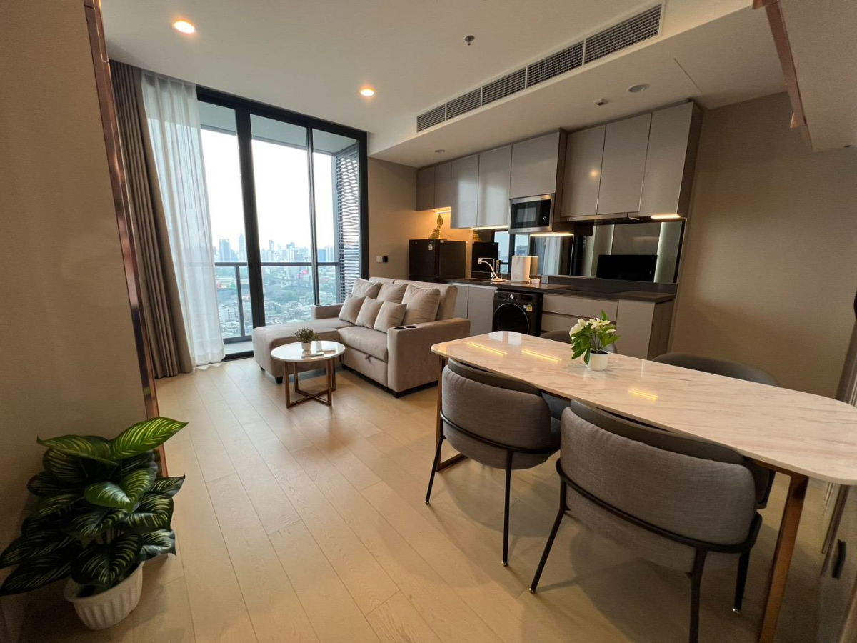 รูป 🔥 Available New 🔥 The Extro Phayathai-Rangnam 2B2B 66sqm. 65K/Month Call Ms.Angel(Aumi)0658209572 - รูปที่ 1/7