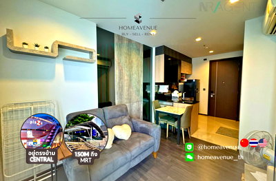คอนโดให้เช่า : 💡หาห้องเช่า ต้องที่HomeAvenue | THE LINE Asok-Ratchada ✨ 1Bed ‼️🚇 ใกล้MRT พระราม 9💥 พร้อมเข้าอยู่ 📲 Line: @homeavenue ⭐HA-1943