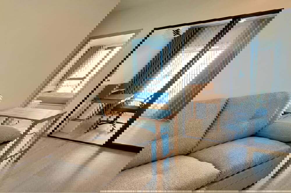 รูป สำหรับขาย !! ตกแต่งสไตล์มินิมอล, ห้องหายาก !! Code C20260100050....KnightsBridge Prime Sathorn, 1 นอน, 1 น้ำ, ชั้นสูง 19++, แต่งครล, ราคาพิเศษ!!📣📣 - รูปที่ 2/6