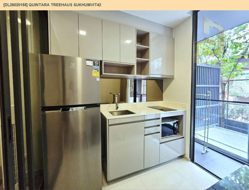 รูป DL26020155 ขายคอนโด ควินทารา ทรีเฮาส์ สุขุมวิท 42 (QUINTARA TREEHAUS SUKHUMVIT42) ใกล้ BTS เอกมัย พร้อมเข้าอยู่ โทรด่วน 0656133286 LineID @534wlwof - รูปที่ 12/18