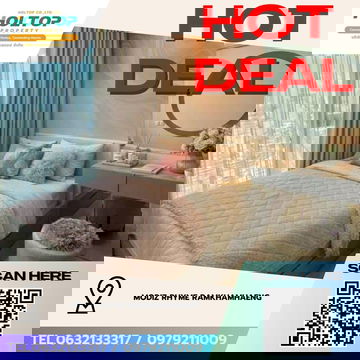 #Z4478💥 040269 🔥ให้เช่าคอนโด Modiz Rhyme Ramkhamhaeng