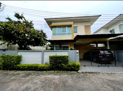 Houses for sale Pinthong Industrial Estate : Two-story detached house for sale in Casa Ville Sriracha-Suan Suea, Chonburi.