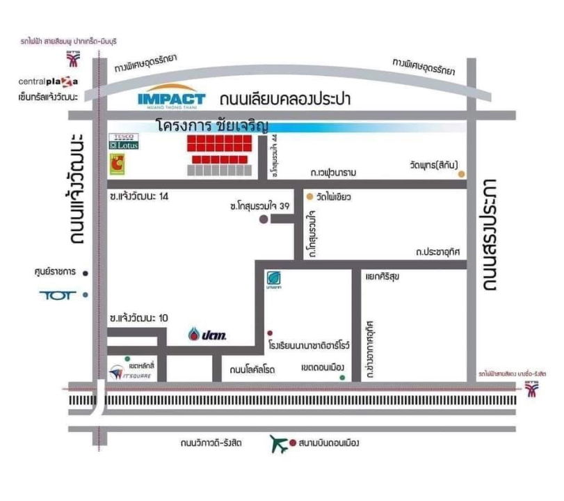 รูป ขาย/SALE : Townhome Kosum Ruamjai Soi 44 (ทาวน์โฮม โกสุม รวมใจ ซอย 44) - 5 ห้องนอน LC094 - รูปที่ 10/10