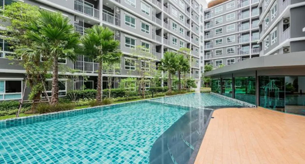 รูป ขายพร้อมผู้เช่า  The Trust Condo Amata-Chonburi ตึก B ชั้น 5 วิวภูเขา - รูปที่ 21/21