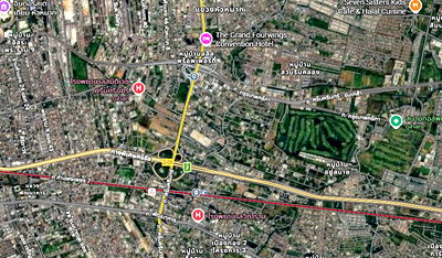 เช่าที่ดิน ถนนศรีนครินทร์ : ให้เช่าที่ดินเปล่า ใกล้ The Nine พระราม 9 เหมาะสำหรับทำธุรกิจ