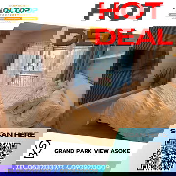 #R9186 🎉 050269 ให้เช่าคอนโด Grand Park View Asoke