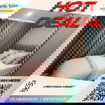 #Z4477💥 040269 🔥Condo for Rent: Atmoz Kanaal Rangsit