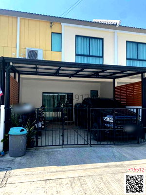 เช่าทาวน์โฮม ถนนคู้บอน : เช่า ทาวน์เฮ้าส์ 2 ชั้น หมู่บ้าน The Connect Ramintra Km.8 ใกล้ รถไฟฟ้าสายสีชมพู สถานีคู้บอน