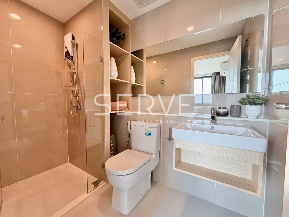 รูป 🔥ฟรี ค่าเช่า 1 เดือน+ฟรี แม่บ้านทำความสะอาด🔥 - 1 นอน ห้องใหม่ ทำเลดีใกล้สนามบินดอนเมือง, BTS แยก คปอ. ที่ Nue Connex Condo Don Mueang / ให้เช่าคอนโด - รูปที่ 6/6