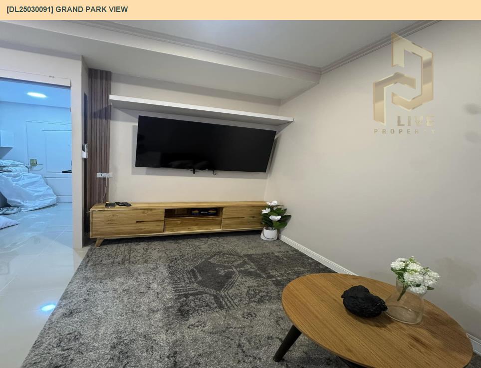 รูป DL25030091 ให้เช่าคอนโด แกรนด์ พาร์ค วิว (Grand Park View) ใกล้ MRT เพชรบุรี พร้อมเข้าอยู่ โทรด่วน 0800343450 LineID @655ebbvc - รูปที่ 7/8