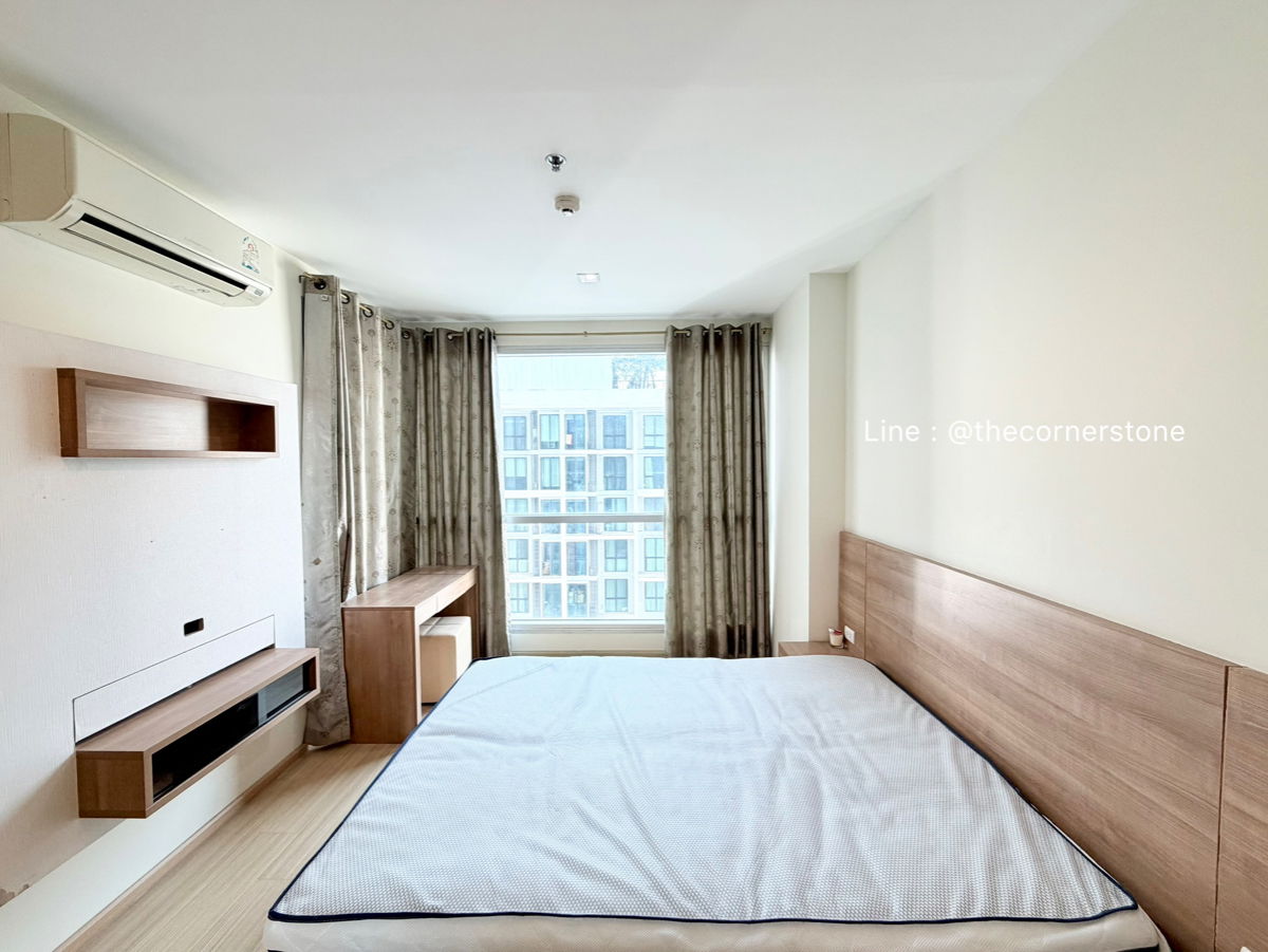 รูป พร้อมให้เช่า 🔥🔥 𝐑𝐡𝐲𝐭𝐡𝐦 รัชดา-ห้วยขวาง🔥🔥 1 ห้องนอน 1 ห้องน้ำ  🚇 ติด MRT-ห้วยขวาง :  [260055] - รูปที่ 9/18