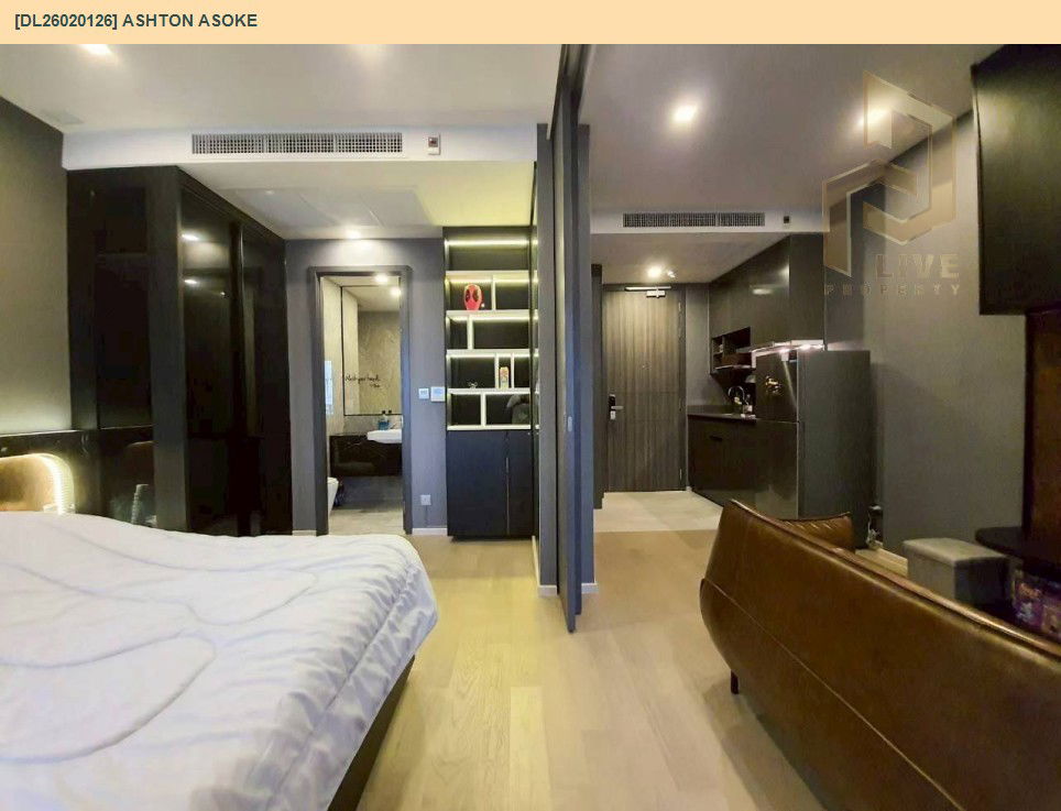 รูป DL26020126 ให้เช่าคอนโด แอชตัน อโศก (Ashton Asoke) ใกล้ MRT สุขุมวิท พร้อมเข้าอยู่ โทรด่วน 0800343450 LineID @655ebbvc - รูปที่ 11/12