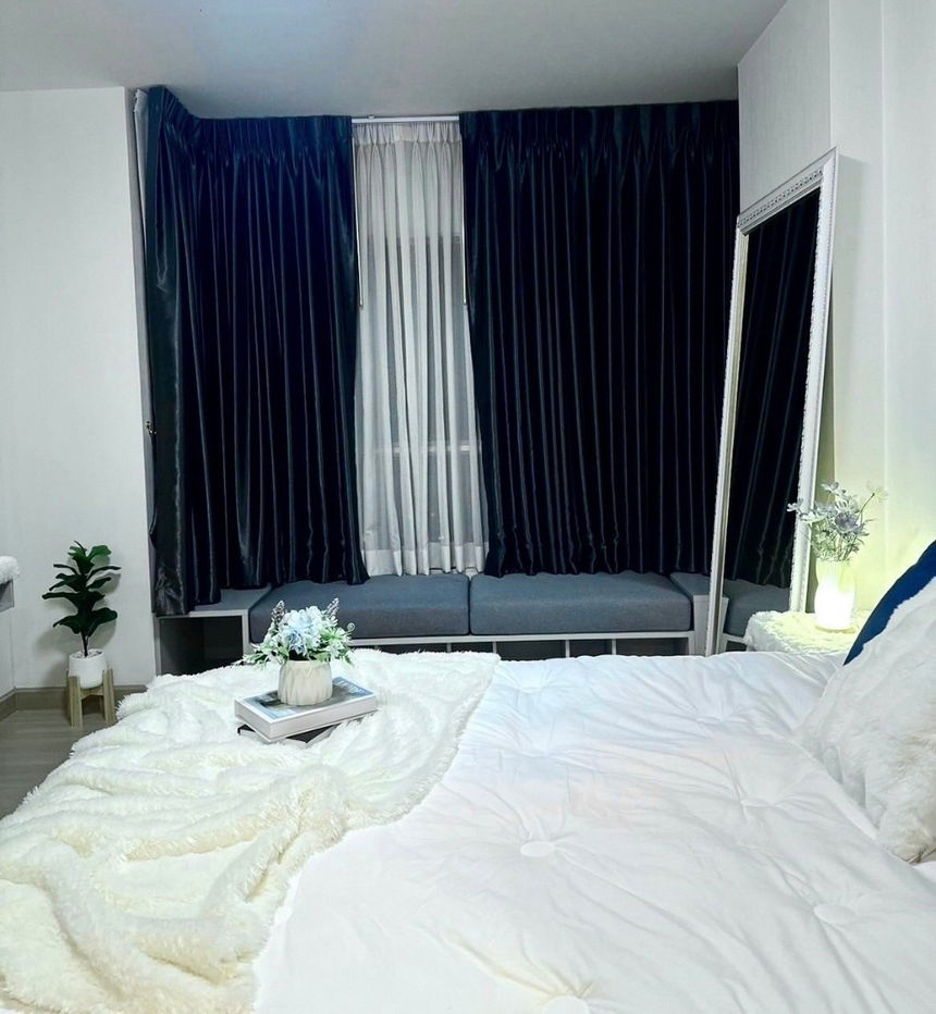 รูป 🟢ห้องสวย!! พร้อมเข้าอยู่!! 🟢ศุภาลัย เวอเรนด้า พระราม 9 ใกล้ MRT พระราม 9 สอบถาม📱ADD LINE @572aurac แอดมินตอบไว✨ - รูปที่ 3/10