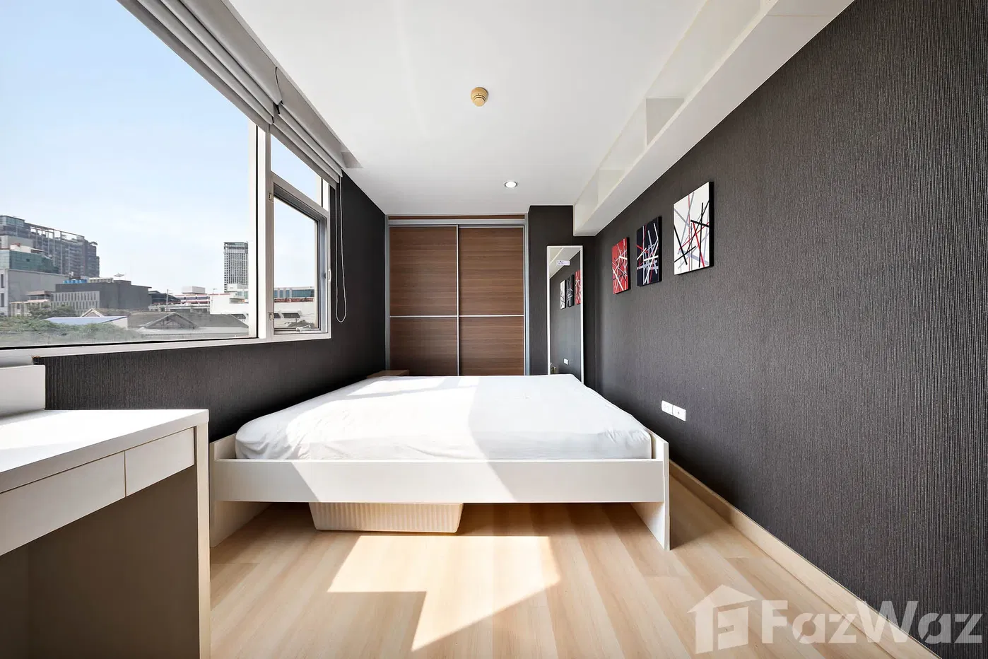 รูป คอนโดให้เช่า 3 ห้องนอน ในโครงการ มอร์นิ่งไซด์ ไฮท์ รัชดา 30 5633840 - รูปที่ 4/26