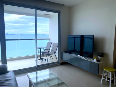 ขายคอนโด : for sale condo The Palm wongamat beach front pattaya 2 Bed (S03-1842) 