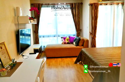 คอนโดให้เช่า : 🏠ห้องไฮไลต์เสัปดาห์นี้ 🌟 ราคาดีสุดในตลาดเลย! 🔥 1-Bed (Studio) ราคาดีกว่าตลาด!🚇ใกล้ MRT💥เข้าอยู่ได้เลย📲Line: @homeavenue⭐HA-1454