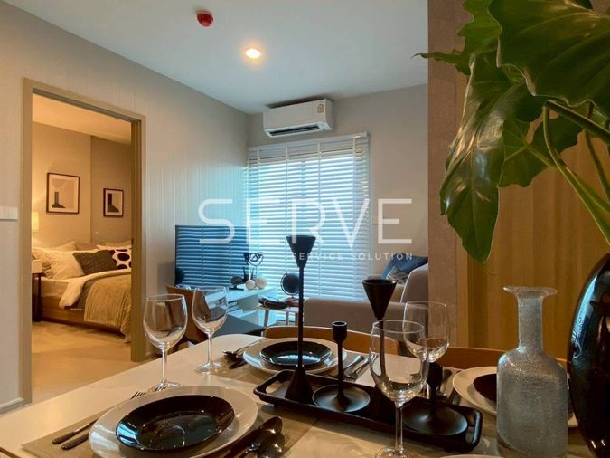 🔥ฟรีค่าเช่า 1 เดือน!!!! ห้องใหมแกะกล่อง 1 นอน แต่งครบ เฟอร์จัดเต็ม พร้อมอยู่บนทำเลดีๆ ใกล้BTSแยก คปอ.,สนามบินดอนเมือง @ Nue Connex DonMueang