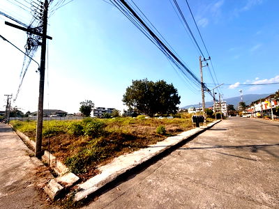 Land for sale Suandok Park : S2668 | Golden Opportunity for Developers! Over 1 Rai of Land in Central Chang Phueak, Fronting 3 Roads