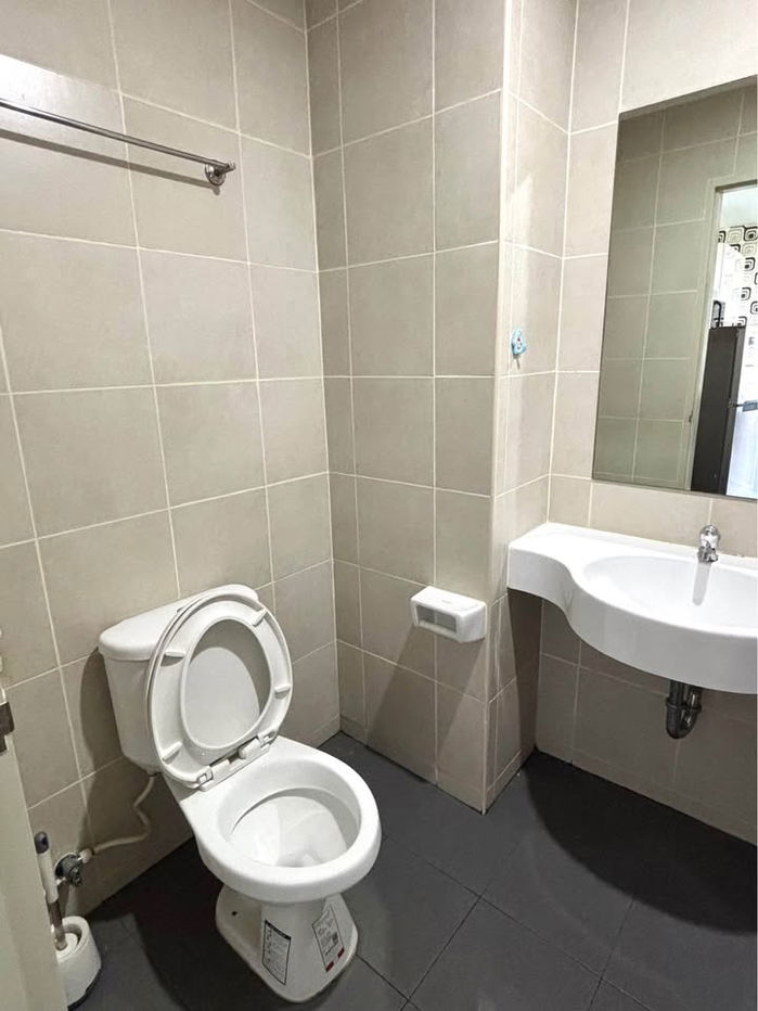 รูป ให้เช่าคอนโด S9 สัมมากร ตึกA ชั้้น3 เครื่องใข้ไฟฟ้าครบ แอร์ 2 ตัว  Line:@ptcondo - รูปที่ 6/6