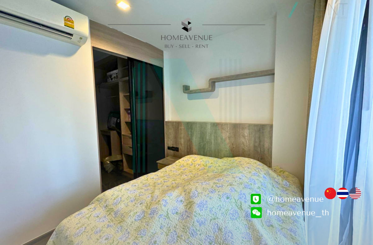 รูป 💡หาห้องเช่า ต้องที่HomeAvenue | THE LINE Asok-Ratchada ✨ 1Bed ‼️🚇 ใกล้MRT พระราม 9💥 พร้อมเข้าอยู่ 📲 Line: @homeavenue ⭐HA-1943 - รูปที่ 2/7