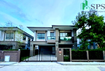 บ้านเดี่ยวให้เช่า : ให้เช่าบ้านเดี่ยว หมู่บ้านภัสสร เพรสทีจ บางนา สุวรรณภูมิ (SPSAD3796)