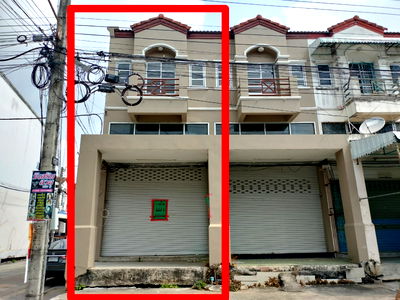 เช่าอาคารพาณิชย์ สมุทรปราการ : ให้เช่า อาคารพาณิชย์ หมู่บ้านเมืองไทย บางนา บางเสาธง สมุทรปราการ  **สามารถทำเป็นโกดังเก็บของได้**