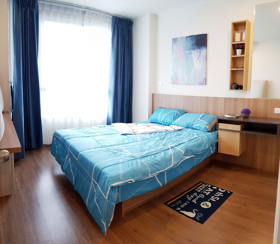 รูป ***ให้เช่า U Delight @ หัวหมาก สเตชั่น (เฟอร์ครบครัน!!! + วิวชั้นสูง) *รับโปรพิเศษ* LINE : @Feelgoodhome (มี@หน้า) - รูปที่ 4/12