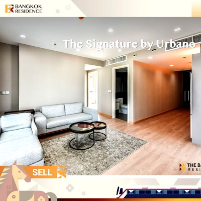 Condos for sale Sutthisan Winitchai Road : 📉3-Bedroom Combine Unit , The Signature by Urbano 🚆 near Bts Saphan Khwai