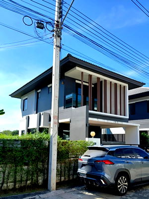 บ้านแฝด เทสโก้โลตัส ลำลูกกา คลอง 6 : ขายบ้านแฝด หมู่บ้านเอ็น ซี ออน กรีน ปาล์ม พาร์ค 1 ใกล้ทางด่วน ใกล้สนามกอล์ฟ