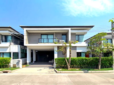 บ้านเดี่ยว ม.ราชพฤกษ์ : 🔥 ขายบ้านเดี่ยว เซนโทร ราชพฤกษ์ - สวนผัก 🔥/ 4 ห้องนอน #HBGK017